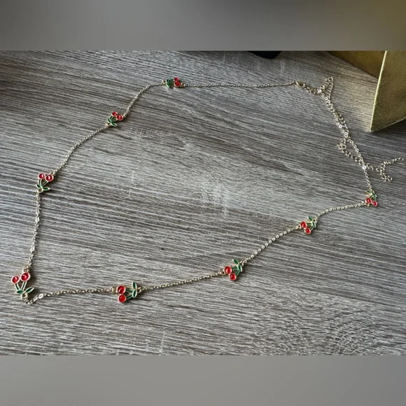 Cherry belly chain A1223 - Picture 3 of 4